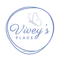 LOGO Vivey's Place with a butterfly